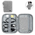 Miniatyrbilde 1 av 3: 1 stk Reise Elektronikk Organizer Bærbar Kabel Organizer Veske For Oppbevaring Elektronisk Tilbehør Etui For Ledning, Telefon, Lader, Flash-stasjon
