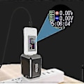 Miniatyrbild 5 av 5: Type-c Usb Testare Ström 4-30v Usb-c Spänning Ström Testare, svart