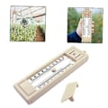 Miniatyrbild 3 av 5: Trädgårdsväxthus Utomhustermometer Plantering Max Min Digital Växttermometer Arbetsmaterial Inomhus Utomhus Trädgårdsarbete