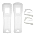 Miniatyrbilde 1 av 4: Silikonbeskyttelsesetui og håndleddsstropp kompatibel for Wii Remote Controller
