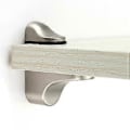 Miniatyrbillede 1 af 5: Kobberrød 2-delt Justerbar Glashyldeholder, Støtte til 5-22 mm Tykke Træ-/glashylder
