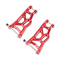 Pikkukuva 3 / 5: Metalliset etu- ja takajousitusvarret 1/10 Slash 2wd Vxl Nitro Slash Rc -auton osille, punainen