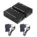 Miniatyrbilde 1 av 5: 60M Extender RJ45 -Kompatibel Extender 1080P Signal Nettverk Extender CAT5/6 LAN Extensor EU PLUGG