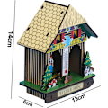 Miniatyrbild 2 av 5: Väggmonterad barometer, väggmonterad barometer, temperatur- och fuktighetssensor