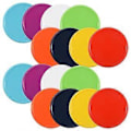 Miniatyrbilde 2 av 5: 16 Pakning Plastkrukkelokk - Fargede Krukkelokk 100% Kompatible for Ball Kerr Wide Jars (Bred Munn)