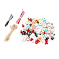 Miniatyrbillede 5 af 5: Juleperle, Juleperle Dekorationssæt Jul DIY Ornament Jul DIY Perle Specialdesignet
