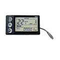 Miniatyrbild 1 av 5: 24v 36v 48v 60v Vattentät LCD-display S866 Kontrollerpanel Instrumentbräda Elcykeldisplay För El