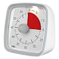 Miniatyrbillede 1 af 5: 60-Minutters Timer, Klasserums Timer, Nedtællingstimer til Børn og Voksne, Tidsstyringsværktøj til Undervisning Grå