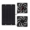 Miniatyrbild 1 av 5: Solpanel Fläkt Kit, 10w 12v Solar Ed Fläkt Utomhus, Portabel Ilator Utsugsfläkt