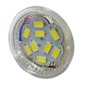 Pikkukuva 1 / 2: 4W Gu4(mr11) Led Spottivalo Mr11 9 Smd 5730 430 Dc 12v, Valkoinen
