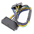 Pikkukuva 4 / 5: Psu Atx 24-nastainen - 18-nastainen adapterimuunninkaapeli Z420 Z620 -työaseman emolevylle 18