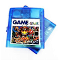 Miniatyrbilde 5 av 5: 2000 i 1 Spill for Gameboy Color GB Retro Samling med En Knapp Reset Funksjon, Transparent Svart