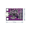Miniatyrbild 5 av 5: CP2112 Modul CCS811 Debug Board USB till SMBus/I2C Kommunikationsmodul USB till I2C Kommunikationsmodul Snabb