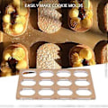 Miniatyrbillede 2 af 5: Dacquoise Kageform Akryl Kageform Makron Dessert Bageri Japan DIY Bageværktøj