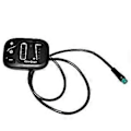 Miniatyrbillede 1 af 5: Elektrisk Cykel 24v/36v/48v Kd59e LCD Meter Kontrolpanel Display Til Ebike Controller Vandtæt