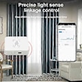 Miniatyrbild 2 av 5: Tuya Zigbee Människonärvarodetektor Smart Människokropps PIR-sensor MmWave Radar Mikrovågsrörelsesensor Intensitetsdetektering