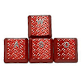 Miniatyrbillede 1 af 5: OEM Profil Mekanisk Tastatur Keycaps 4 Taster ABS Bagbelyst til Tastaturtaster