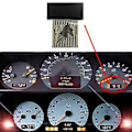 Miniatyrbild 4 av 5: Instrumentpanel LCD-skärm Instrumentklusterdisplay För C-klass W202 E-klass W208 Clk W210 Slk 170 Höger
