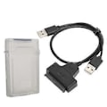 Pikkukuva 3 / 4: Kaksois-USB-sovitin, kiintolevysovitinkaapeli, kiintolevysovitinkaapeli, Plugin SATA -sovitinkaapeli, ammattimaisesti valmistettu