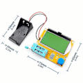 Miniatyrbillede 5 af 5: Meter 328 Transistor Er Digital V2.68 -t4 Cce Mos/pnp/npn 12864 Lcd Skærm Er