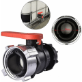 Miniatyrbild 5 av 5: IBC-adapter för kulventilbyte för kulventil - 75 mm
