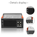 Miniatyrbillede 5 af 5: Stc-3000 12v Led Digital Temperatur Tat Ing Ing Sensor Fugtighed