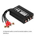 Miniatyrbillede 2 af 5: Audio Isolator 4CH Audio Støjreduktion Jordforbindelsesisolator til Bil Audio Modifikation, Let at Bruge