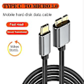 Miniatyrbilde 3 av 5: 5gbps Usb Type C Til Micro-b 3.0 Kabel 3a Micro-b Ledning, 0.5m