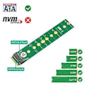 Miniatyrbillede 3 af 5: M.2 NGFF Udvidet Beskyttelseskort M.2 NGFF B-Key SSD Adapter til M.2 B-Key SATA SSD til B Key Interface