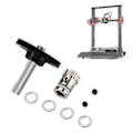 Miniatyrbillede 2 af 5: Opgraderet 3D Printer Ekstruder Pom Gear 50 Tænder POM Gear til Sherpa Voron Stealthburner 3D Printer Reservedel