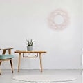 Miniatyrbilde 3 av 5: Boho Veggspeilramme Tapestry Håndlaget Vevd Makrame Bakteppe Veggramme Tapestry for Romdekor