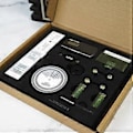 Miniatyrbilde 4 av 5: for LP Vinyl Plate Pickup Vinkel Kalibreringsplate Avstandsmåler Protractor Justeringslinjal Verktøy LCD Digital Dynamometer