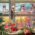 Miniatyrbilde 4 av 5: Julepynt i tre, julepynt, DIY-trepynt i tre for julepynt og festdekorasjoner