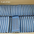 Miniatyrbillede 5 af 5: 2 stk. Mesh Filterboks Til Vask Mesh Filterpose Boks 62-00018a 97-16513a Vask