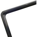 Miniatyrbilde 2 av 4: Ramme for skilt, merking og plakater, sort farge A6 størrelse 150x110mm