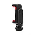 Miniatyrbillede 2 af 5: 360 Graders Rotation Telefonklemme Telefonbeslag med Cold Shoe Mount til Mikrofon Udfyldningslys