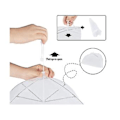 Miniatyrbild 4 av 5: 4-pack Mesh Matskydd - 35,5 cm/40,5 cm/43 cm Pop-up Mattskydd Tält Återanvändbart Hopfällbart Mat N