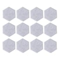 Miniatyrbild 1 av 5: Ljudisolerande Padding, 12 st Hexagon Akustikpaneler Ljudabsorberande Panel Hexagon Akustikpaneler Branschledande Standarder