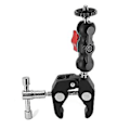 Miniatyrbillede 1 af 5: Arm Functal Kugle Dobbelt Kugle Adapter Sko Mount Adapter Til Led
