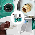 Pikkukuva 2 / 5: W10238100 Jääkaapin vedenotto venttiili ,,,,W10238100 WPW10238100 W1049899