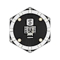 Miniatyrbild 1 av 5: Mic6 Mikrofonuppsättning Ljudkälllokalisering Spårningsmodul Expansionskort Msm261s4030h0 Ai Med 12 Sk9822 Led