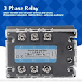 Miniatyrbillede 2 af 4: 3-faset Solid State Relæ SSR-3 D4860 60A DCAC 480V Distributionskontroludstyr