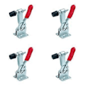 Miniatyrbild 1 av 5: 4-pack Vertikala Snabbkopplingsspännare 100 kg/220 lbs Kapacitet Handverktygsset