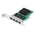 Miniatyrbillede 2 af 5: 4 Port Netværkskort PCI Express X1 til RJ45 RTL8111H Chip 10/100/1000Mbps Gigabit Ethernet Lan Kort til PC Desktop