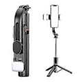 Miniatyrbillede 1 af 5: Bluetooth Selfie Stick Dobbelt Fyldlys Tripod med Fjernbetjening