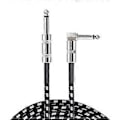 Miniatyrbilde 1 av 5: Gitar Kabel Elektrisk Gitarledning Instrumentkabel For Equalizer Forsterker
