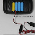 Miniatyrbilde 2 av 5: Batterieliminator Erstatter 4 stk 1.5V AAA Koble til Erstatter 4 x 1.5V Batteri