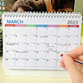 Miniatyrbild 3 av 5: 2023 Skrivbordskalender 12 S Plr 2023 Skrivbordsmemo Schema Ize