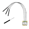 Miniatyrbild 1 av 5: Broadcom Chip NIC BCM94360HMB Notebook Gigabit AC1300M Bluetooth 4.0 Trådlöst NIC PCI-E Gränssnitt NIC,D