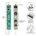 Miniatyrbillede 4 af 5: 6 stk. Deep Drop LED, undervands LED-lys, agn lokkelampe, fiskegrej til S